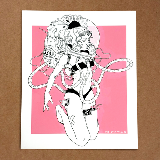 astrogirl print