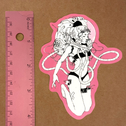 astrogirl sticker